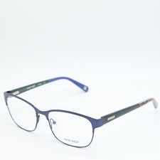 NEW NINE WEST NW 1053 434 BLUE BROWN AUTHENTIC EYEGLASSES 53-15