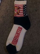 Firefighter Fbf Socks 1 Pair Size Large
