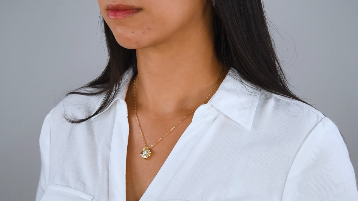 To My Soulmate Wife Valentine's Day Gift, Love Knot Necklace