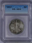 1920-S Walking Liberty Half Dollar 50c ICG VG10