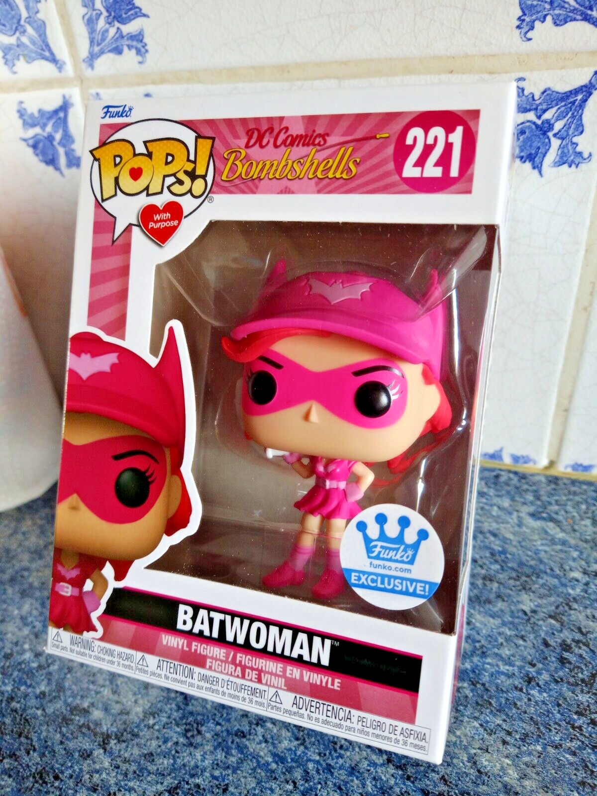 Funko Pop Dc Comics Exclusive Bombshell: Batwoman N°221
