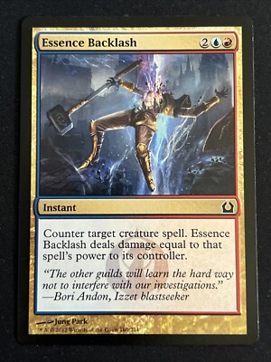 1x Essence Backlash (160) Return to Ravnica LP MTG Magic The Gathering x1 MKE