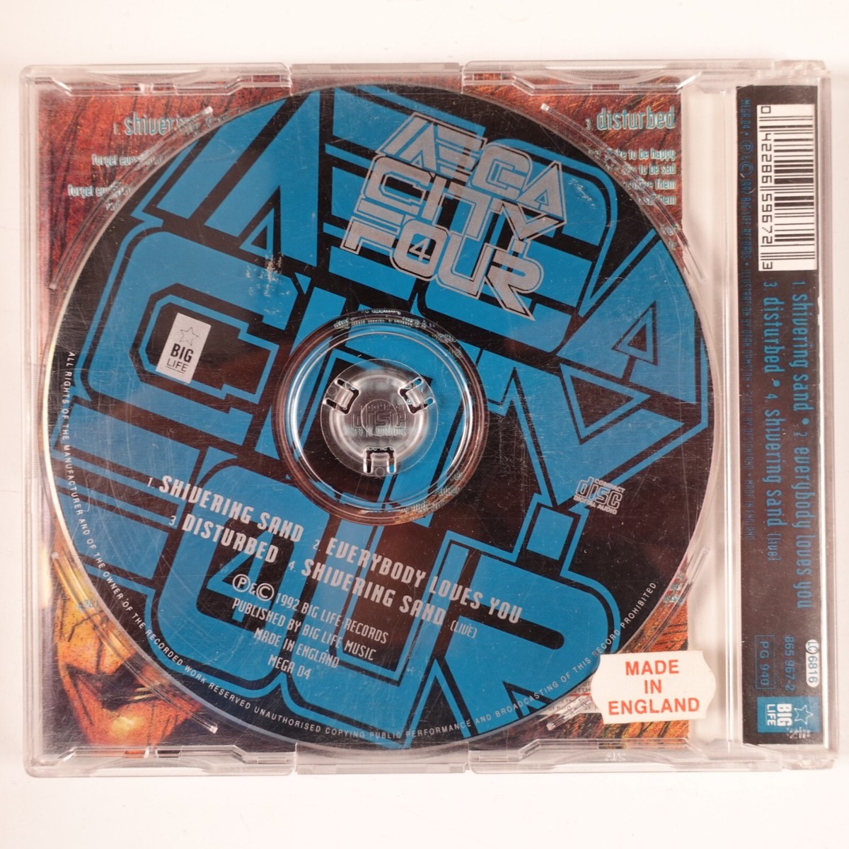 Mega City Four Shivering Sand CD Single | eBay