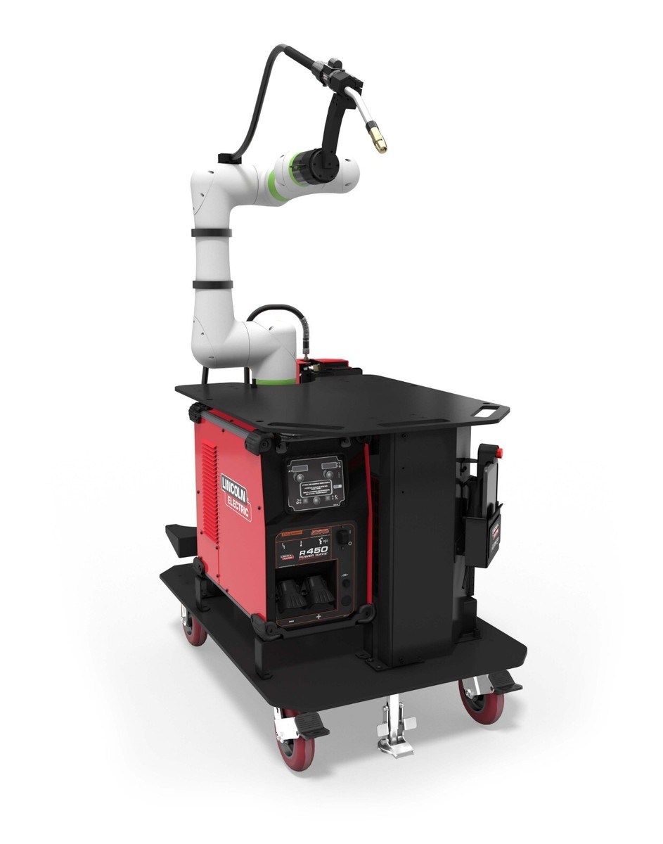 Fanuc Cobot Welding Lincoln COOPER WELDING COBOT CRX-10iA CART AIR