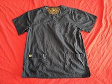 Carhartt Scrubs M Medical Unisex Workwear Navy Blue Retro Trades Uniform