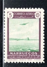SPAIN SPANISH COLONIES MOROCCO EUROPE STAMP  MINT HINGED  LOT 495U
