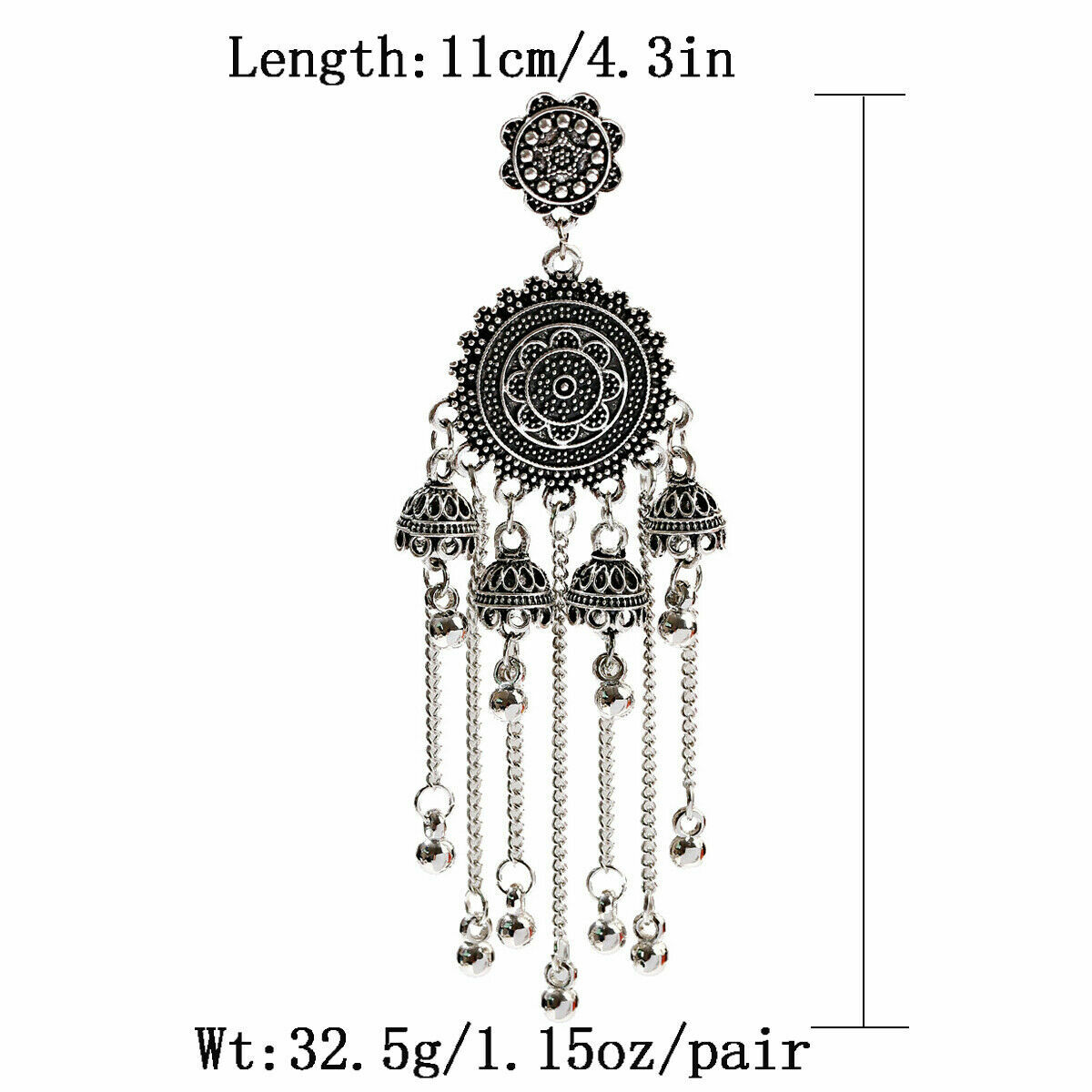 Pendenti Argento Sterling Turtleland Orecchini Pendenti A Goccia In Argento Sterling 925 - Stile Vintage Tibetano, Nuovi Senza Etichette Orecchini Monachella Argento 925 Pendenti Argento Sterling Turtleland Orecchini Pendenti A Goccia In Argento Sterling 925 - Stile Vintage Tibetano, Nuovi Senza Etichette Orecchini Monachella Argento 925