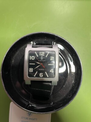 Ettore Bugatti Uhr Neu mit Etikett