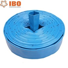 50 m 1" Zoll PVC Flachschlauch Wasserschlauch Flexibler Schlauch Pumpenschlauch