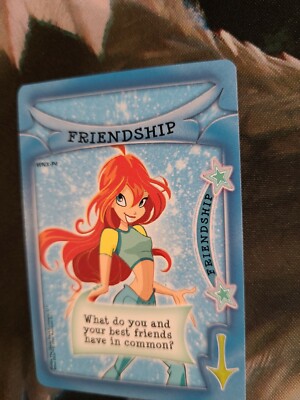 Winx Club Friendship Promo Card WNX-P4 Collectible Card Game Upper