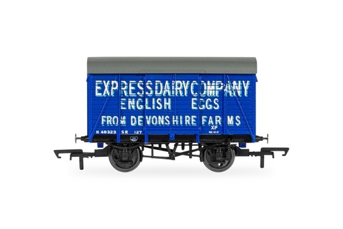 HORNBY R60279 SR 48323 EXPRESS DAIRY EGGS 4 WHEEL FREIGHT WAGON MODEL RAILWAYS