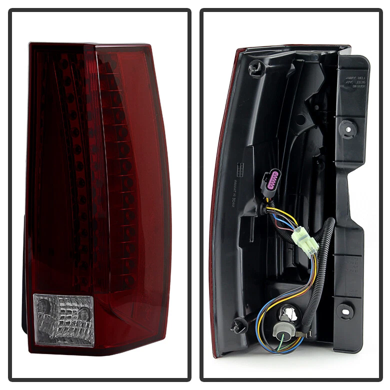 Luces traseras LED rojas humo Cadillac Escalade ESV 2007-2014 luces de freno izquierda+derecha Foto 4 de 4