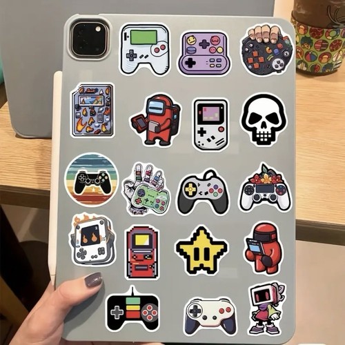 50pcs Vintage Video Game Stickers Pack Skateboard Laptop Console Cartoon Decal - Picture 5 of 6