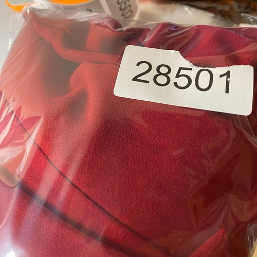 Dressbarn Jacket Women 16 Red Open Front Long Sleeve Rhinestone High Neck Casual - 第 8/8 張圖片