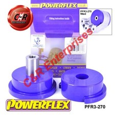 Powerflex Ha Differential Frt Mnt Buchse für Audi A4+Avant 4WD B6 (2001-2005)