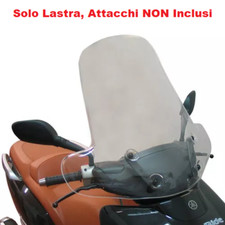 GIVI Parabrezza Trasparente senza Attacchi per Yamaha XC 300 Versity 2003-2007