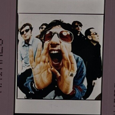 Super Furry Animals Photograph Transparency Original Positive Slide Circa 1990s