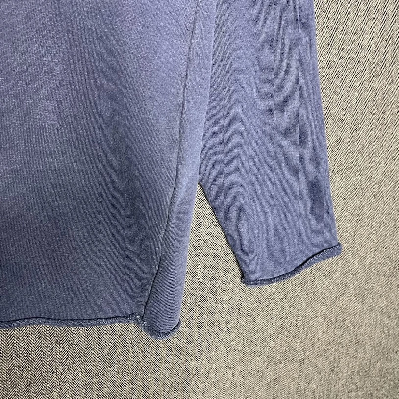 Camiseta The Territory Ahead Para Hombre Mediana Azul Gris Vintage Cuello Grunge Años 90  Foto 4 de 4