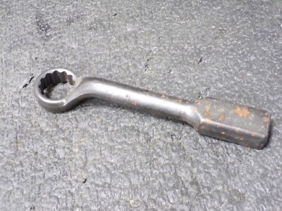 PROTO Striking Wrench, Alloy Steel, Black Oxide, 1-11/16'', OAL 12'', 45°