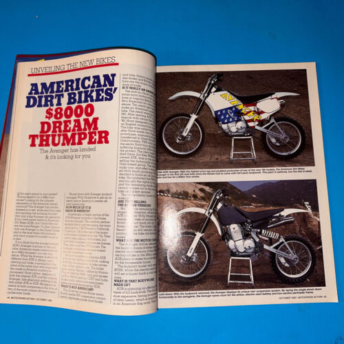 MOTOCROSS ACTION MAGAZIN OKT. 1993-YAMAHA-SUZUKIS-KAWASAKI TECH CHANGES-ATK - Bild 4 von 10