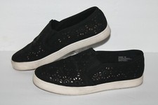 Report Slip On Casual Shoes, Black/Mustard Underla, Women's US Size 10