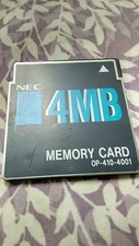 nec 4mb memory card OP-410-4001