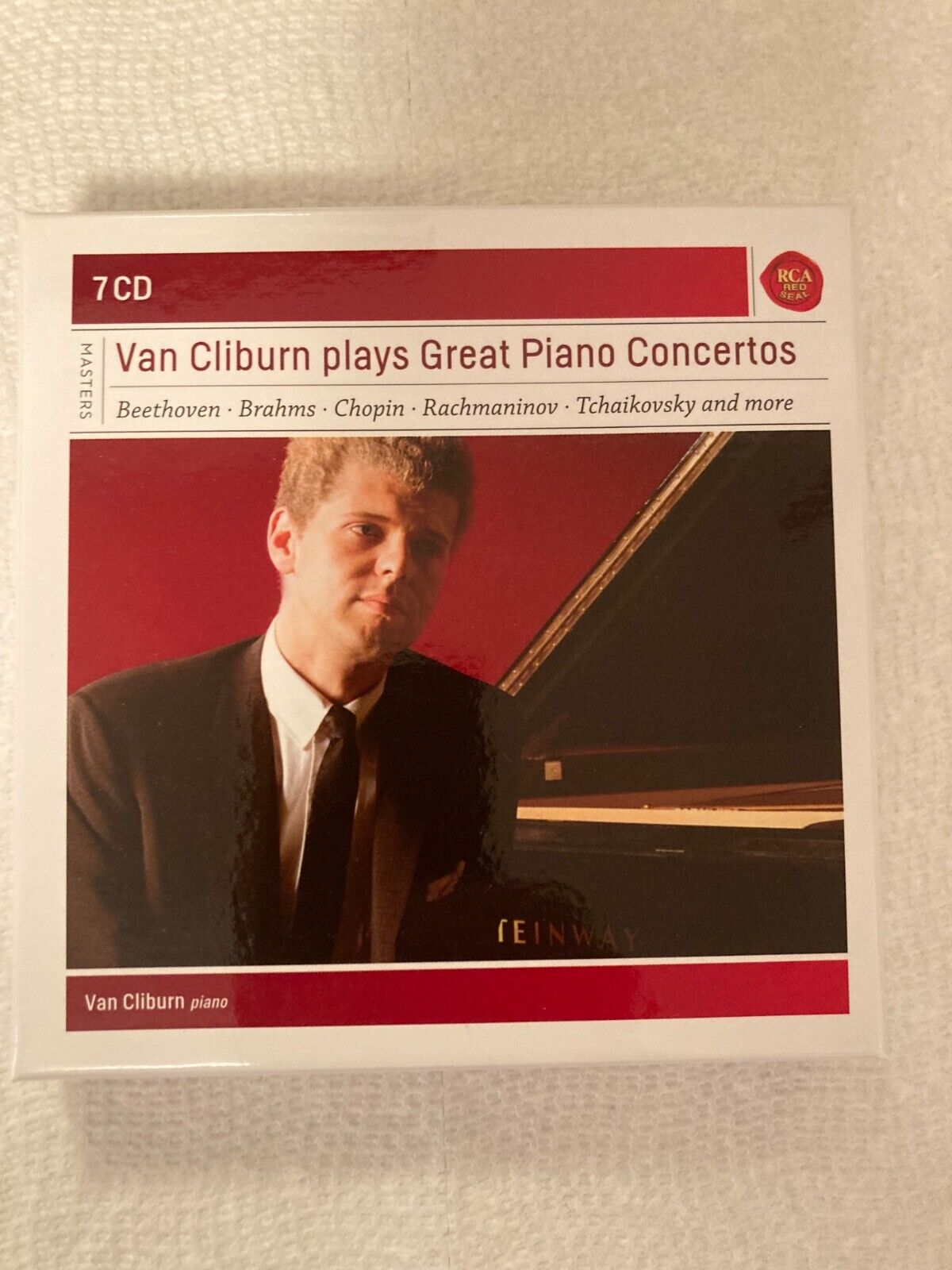 Van Cliburn plays Great Piano Concertos - 7 CD set (RCA - 88697742852) (2010)