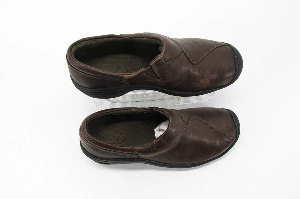 Zapatos para mujer Keen Concord talla 7,5 M marrón mocasín para caminar atlético usados en muy buena calidad Foto 2 de 4