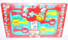 Telecip France THE SMURFS SMURF PRINTING ROLLER SET Off. Peyo MISB`82 VERY RARE