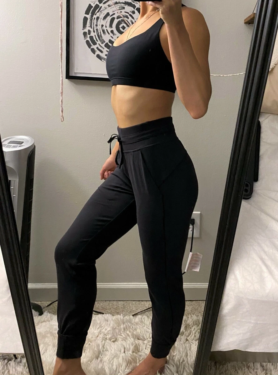 ❤️ NWT Lululemon Ready to Rulu Jogger Crop High Rise size 0 Black BLK Super  Soft