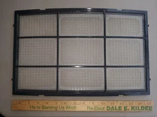 21II51 AIR FILTER FROM A/C UNIT, 15" X 9-1/2" X 1" OVERALL, VERY GOOD CONDITION