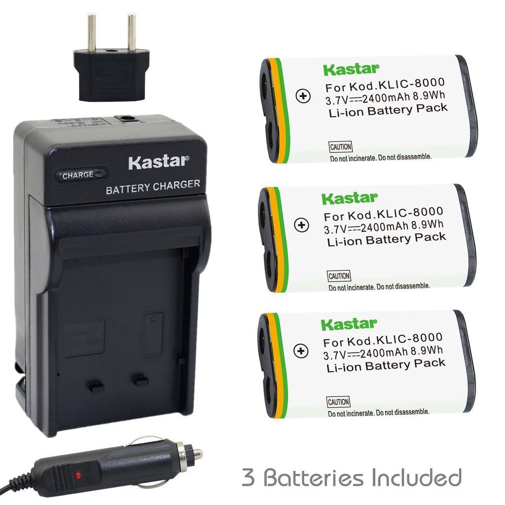 KLIC-8000 Regular Charger& Battery for Kodak Z1012 IS,Z1015 IS