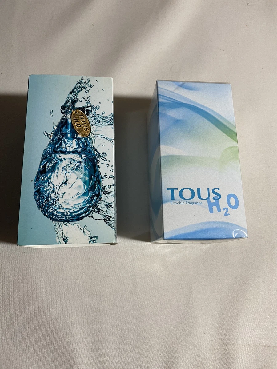 Tous H2O by Tous 3.4 oz 100 ml EDT Perfume for Women Vintage NIB