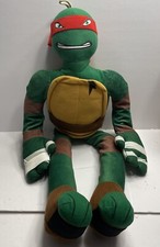 RAPHAEL TEENAGE MUTANT NINJA TURTLES PLUSH Stretchkins Approx 30" Tall 2014 TMNT