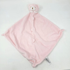 Angel Dear Plush Pink Sleepy Teddy Bear Security Blanket Lovey Baby Girl toy