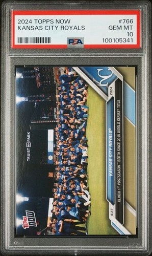 2024 Topps Now 766 KANSAS CITY ROYALS®