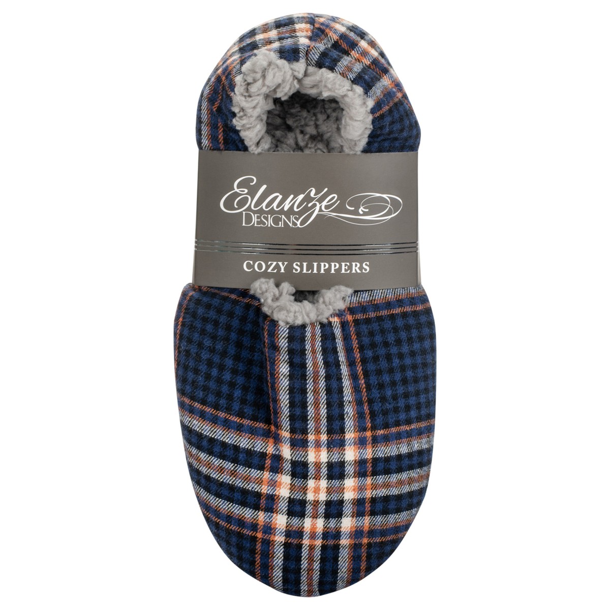 Slip On Comfort Shoes Blue Plaid Padded Cozy‎ Lightweight Skechers Slip-ins: Contour Foam - Cozy Fit main image 2