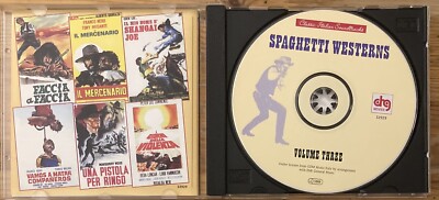 Spaghetti Westerns Volume Three 3 CD Compilation DRG Movies Light