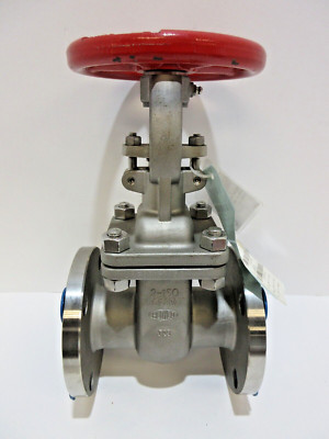 2'' Aloyco 117F 150 Flanged CF8M Stainless Steel Gate Valve New