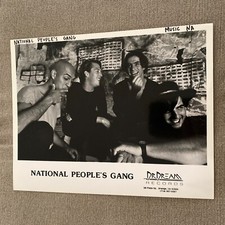 National People&rsquo;s Gang Press Photo 8x10&rdquo;. Dr. Dream Records. See Description.