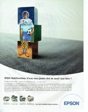 publicité Advertising 0321 2003    imprimante photocopieuse scanner Epson