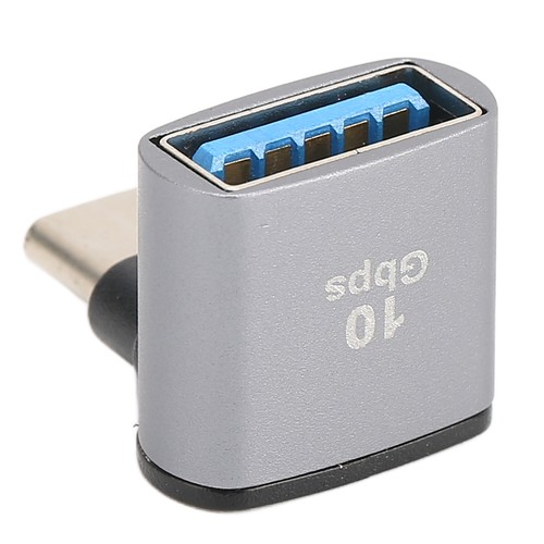 4x Right Angle USB C To USB Adapter 10Gbps High Speed 90° Usb Female To Type C M - Picture 6 of 24