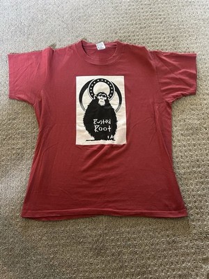 Vintage Rusted Root T-shirt Size Large Anvil Made In USA Band Music Monkey