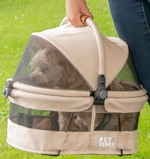 Pet Gear No-Zip View 360 Ultra Lite Pet Safety Carrier  Car Seat for Small D...