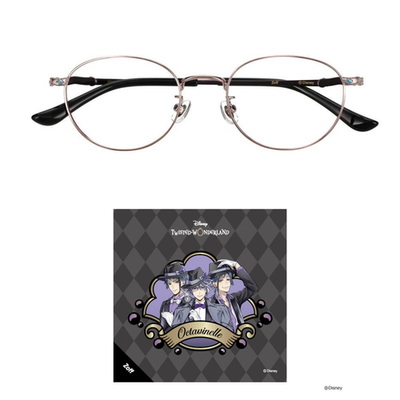 Zoff x Disney Twisted Wonderland Octavinelle Glasses Frame