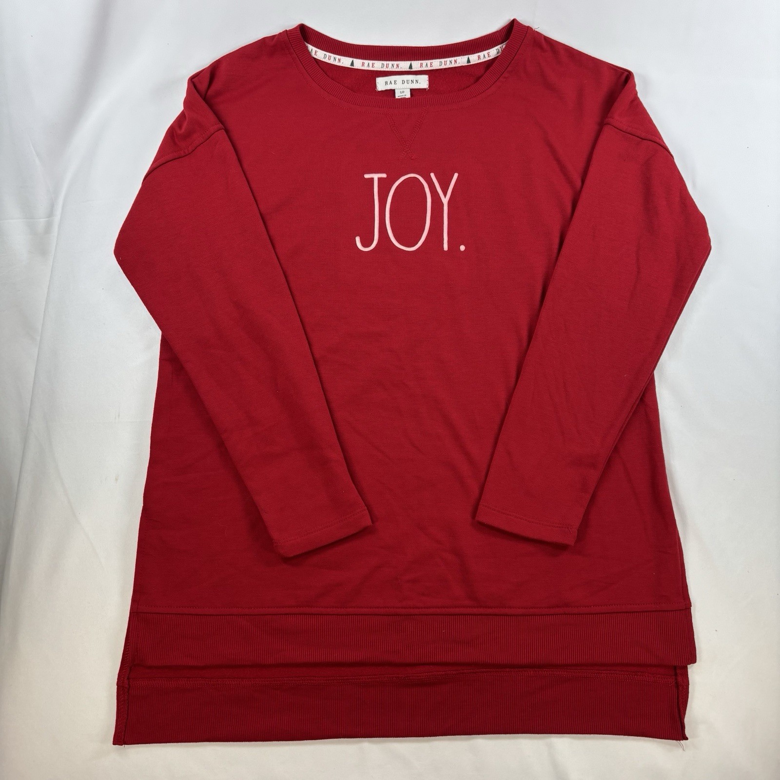 Rae Dunn Christmas Joy Long Sleeve Shirt Size S