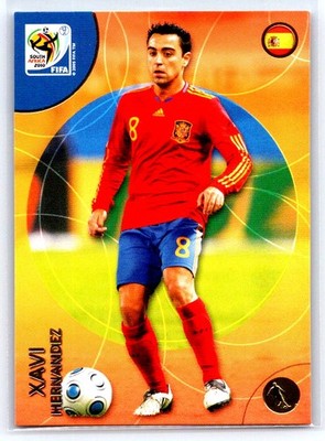 #96 Xavi Hernandez (Spain) Panini FIFA World Cup South Africa 2010 Premium bX9f