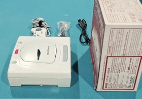 Sega Saturn Region Free & FRAM New battery Matching serial #s with box! NICE 