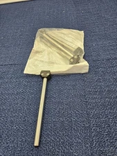 (QTY 4) System Plast VG-031-12-70 Polyamide Rail Clamp & Stainless Steel Rod