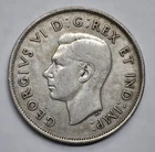 1939 Canada 50 cents - Silver